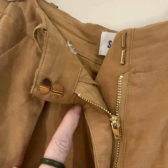 Sovere Nouvelle Linen Cargo Pants. - Picture 10 of 11